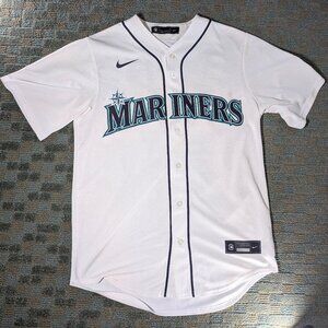 Nike Ken Griffey Jr Seattle Mariners Jersey Size S SMALL with Patch on sleeve